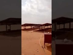 Veikong regolatore di pompa solare ibrido 40hp 30kw progetto in sudan