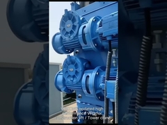 Software speciale VEIKONG AC DRIVE VFD500 con freno logico in ascensori edili, gru a torre