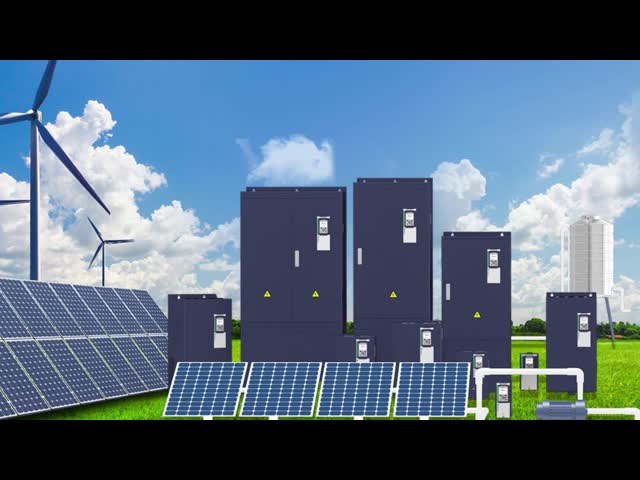 LCD solare dell'invertitore GPRS IP20 380V LED della pompa di 13A 5.5KW MPPT VFD