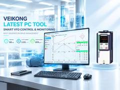 Lo strumento PC VEIKONG VFD semplifica il controllo dell'inverter