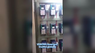 VEIKONG VFD Installazione di massa, standard di alta qualità dimostrato dai clienti!